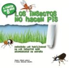 Los insectos no hacen pis, de Ángel Sánchez Crespo | portada del libro