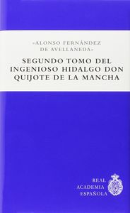 El ingenioso hidalgo don Quijote de la Mancha, de FERNANDEZ DE AVELLANEDA | portada del libro