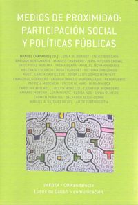 Medios de proximidad, de CHAPARRO ESCUDERO | portada del libro
