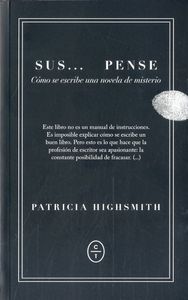 Suspense, de HIGHSMITH, PATRICIA | portada del libro