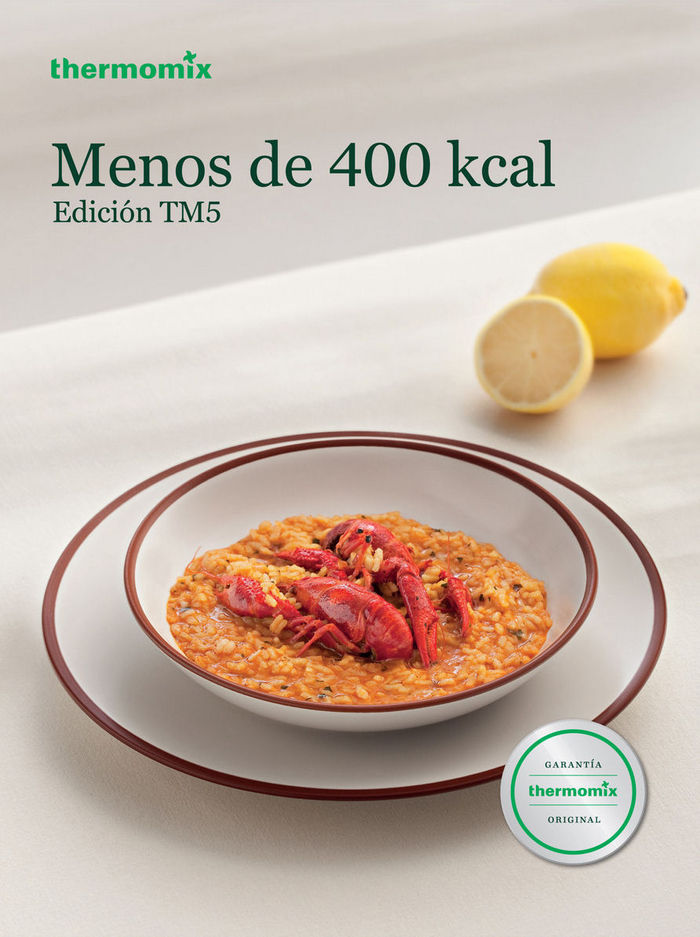 MENOS DE 400 KCAL. TM5 | portada del libro