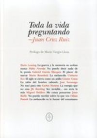 Toda la vida preguntando, de CRUZ RUIZ, JUAN | portada del libro