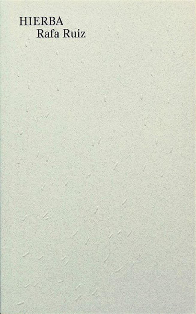 HIERBA, de Ruiz, Rafa | portada del libro