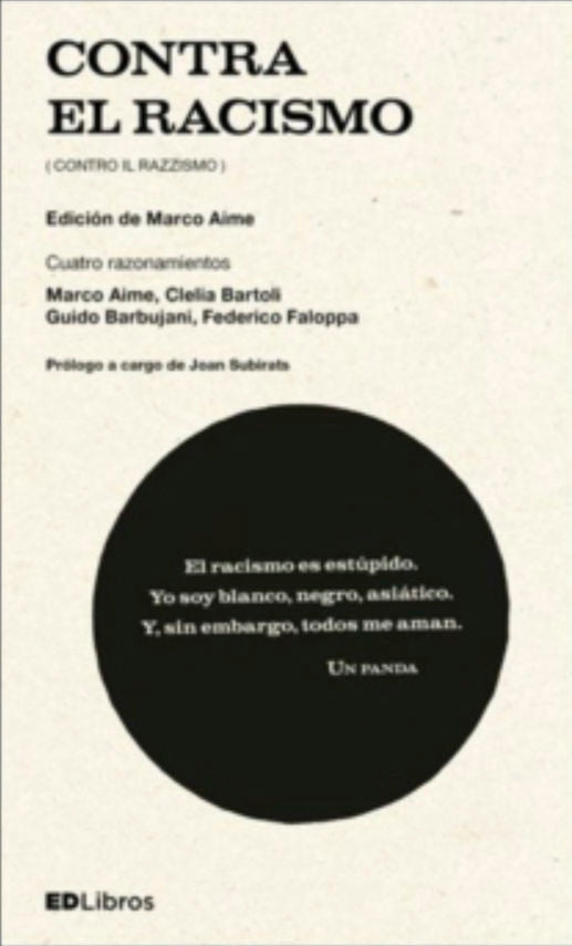 CONTRA EL RACISMO | portada del libro