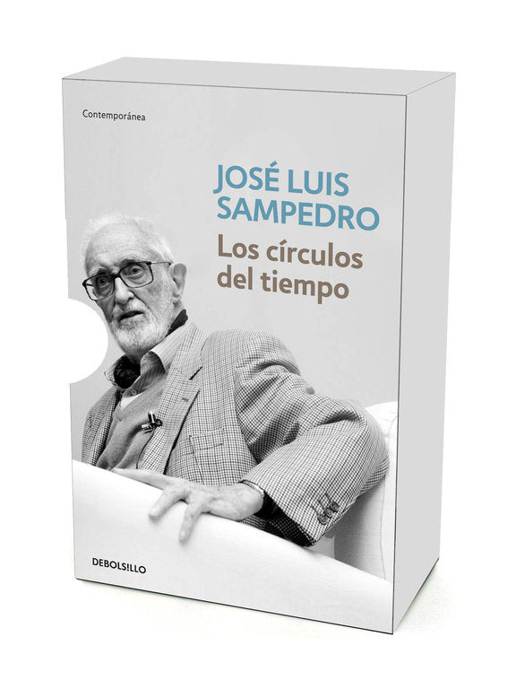 Los c¡rculos del tiempo (estuche con Octubre, octubre   La vieja sirena   Real Sitio), de SAMPEDRO | portada del libro