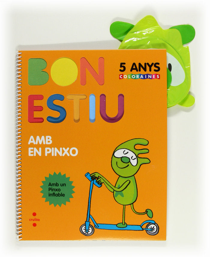 Bon estiu amb en Pinxo. 5 anys. Coloraines, de Equip Editorial Cruïlla, | portada del libro