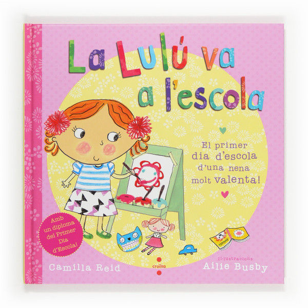 La Lulú va a l'escola, de Reid, Camilla | portada del libro