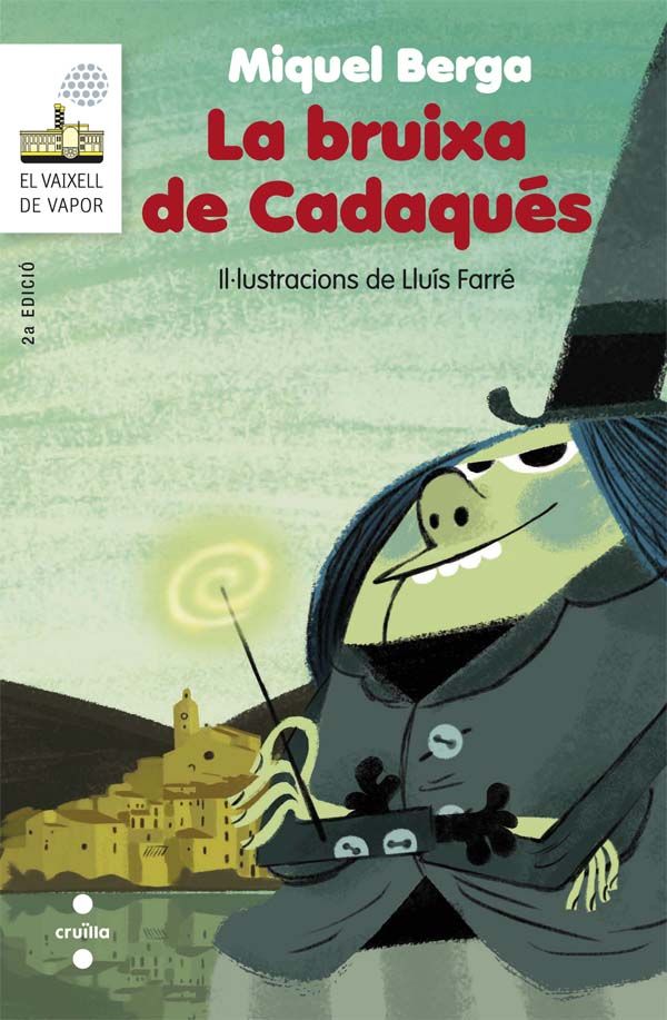La bruixa de Cadaqués, de Berga Bagué, Miquel | portada del libro