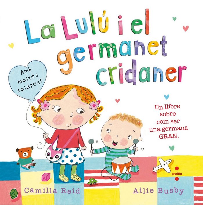 La Lulú i el germanet cridaner, de Reid, Camilla | portada del libro