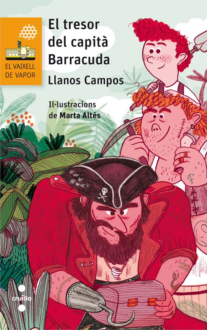 El tresor del capità Barracuda, de Campos Martínez, Llanos | portada del libro