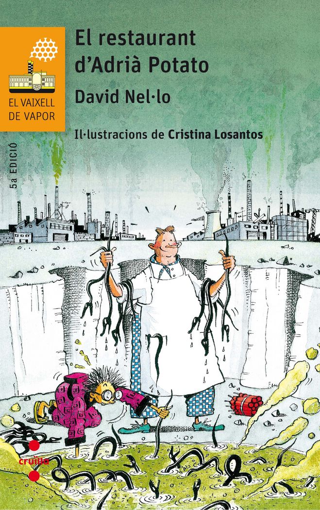 El restaurant d'Adrià Potato, de Nel·lo Colom, David | portada del libro