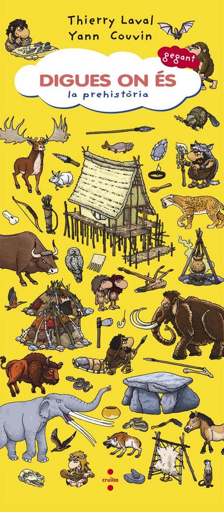 Digues on és gegant: la prehistòria, de Couvin, Yann | portada del libro