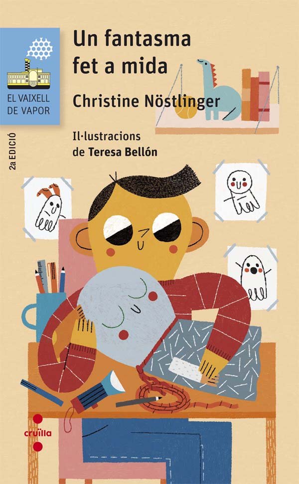 Un fantasma fet a mida, de Nöstlinger, Christine | portada del libro