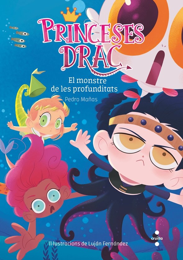 Princeses Drac 6: El monstre de les profunditats, de Mañas Romero, Pedro | portada del libro