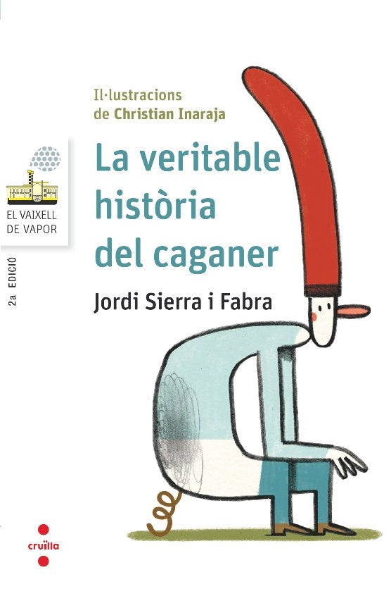 La veritable història del caganer, de Sierra i Fabra, Jordi | portada del libro