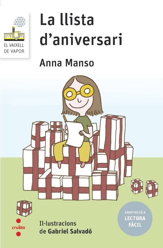 La llista d'aniversari (Lectura fàcil), de Manso Munné, Anna | portada del libro