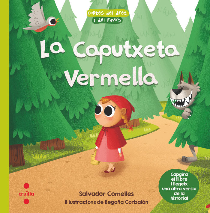 La Caputxeta Vermella / El Llobató Vermell, de Comelles, Salvador | portada del libro