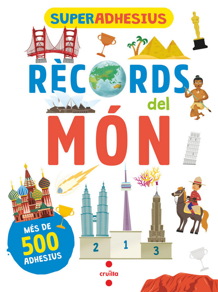 Superadhesius. Rècords del món, de Libri, De Agostini | portada del libro