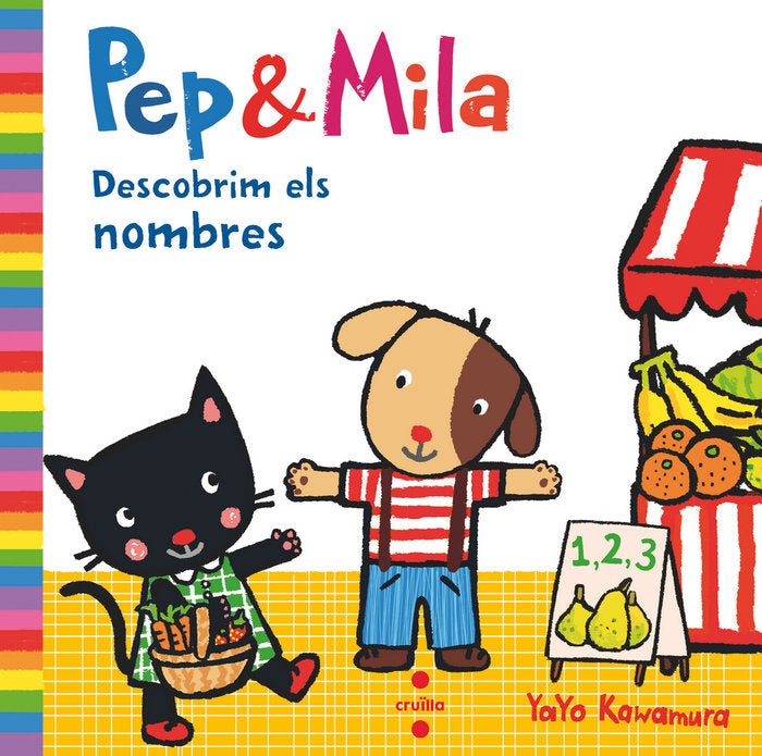 Pep & Mila descobrim els nombres, de Kawamura, Yayo | portada del libro