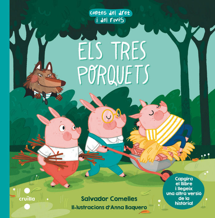Els tres porquets / Els tres porquets espavilats, de Comelles, Salvador | portada del libro