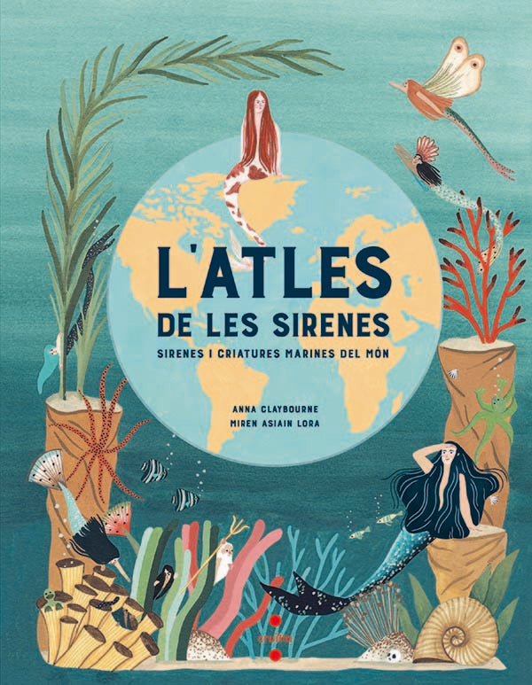L'atles de les sirenes, de Claybourne, Anna | portada del libro