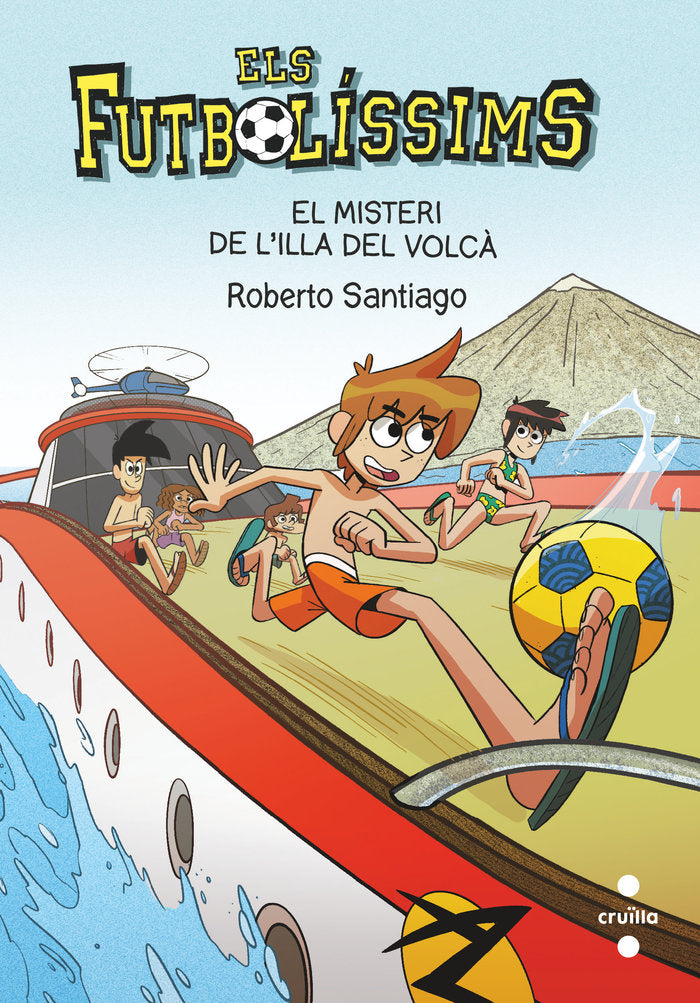 C-EF18. El misteri de l'illa del volcà, de Santiago, Roberto | portada del libro