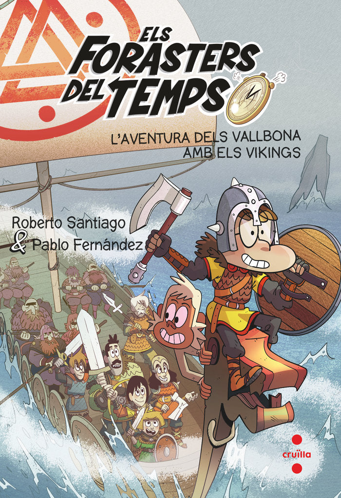 L'aventura dels Vallbona amb els vikings, de Santiago, Roberto | portada del libro
