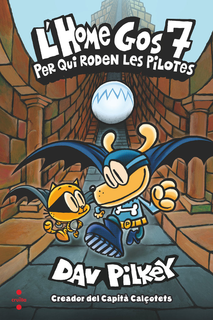 L'HOME GOS 7 PER QUI RODEN LES PLOTES, de PILKEY, DAV | portada del libro