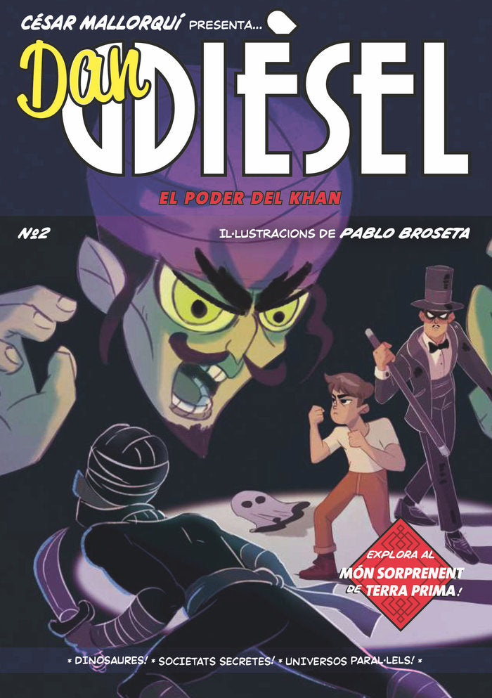 DAN DIESEL 2 EL PODER DEL KHAN, de MALLORQUI, CESAR | portada del libro