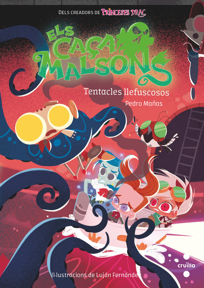 TENTACLES LLEFISCOSOS, de MAÑAS ROMERO, PEDRO | portada del libro