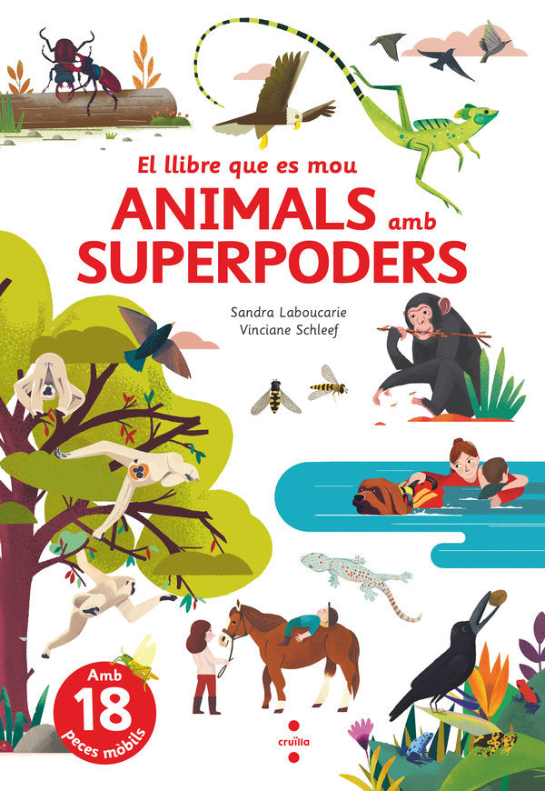 C-ELQM. ANIMALS AMB SUPERPODERS, de LABOUCARIE, SANDRA | portada del libro