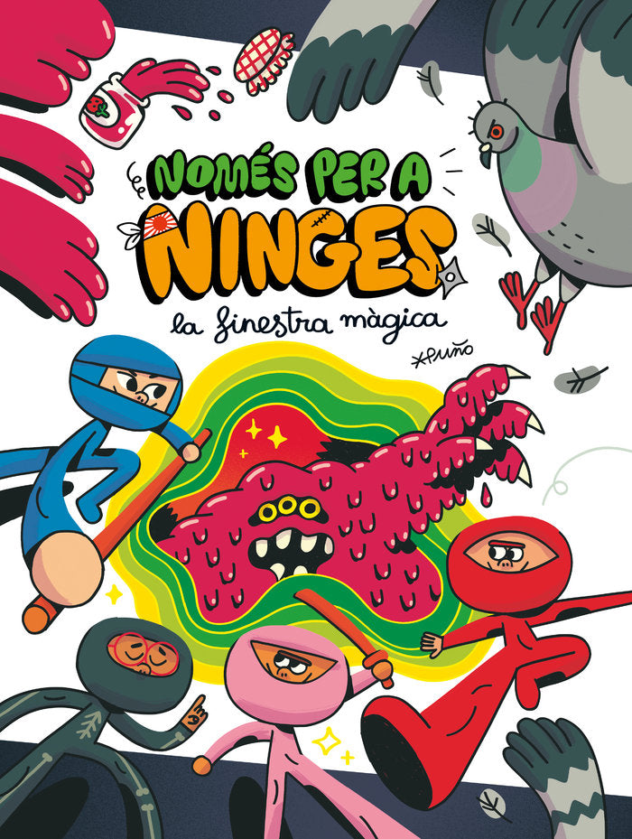 C-NPN 3 LA FINESTRA MAGICA, de PUÑO, PUÑO | portada del libro