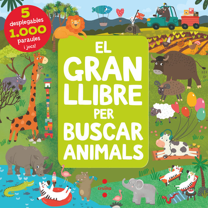 C-EL GRAN LLIBRE PER BUSCAR ANIMALS, de IANNA ANIKEEVA | portada del libro