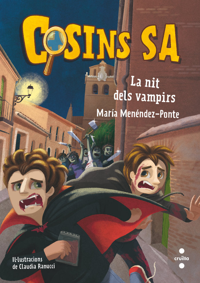 COSINS SA 08 LA NIT DELS VAMPIRS, de MENENDEZ-PONTE, MARIA | portada del libro