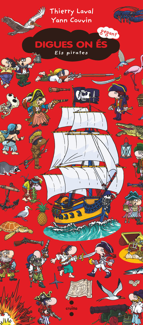 C DIGUES ON ES GEGANT ELS PIRATES, de COUVIN, YANN | portada del libro