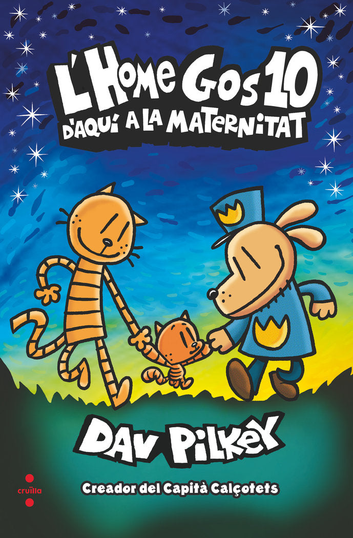 L'HOME GOS 10 DAQUI A LA MATERNITAT, de PILKEY, DAV | portada del libro