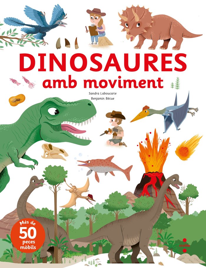 Dinosaures amb moviment, de LEBOUCARIE, SANDRA | portada del libro