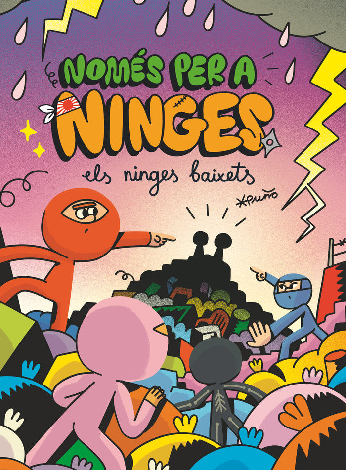 NOMES PER A NINGES 6. ELS NINGES BAIXETS, de PUÑO, PUÑO | portada del libro