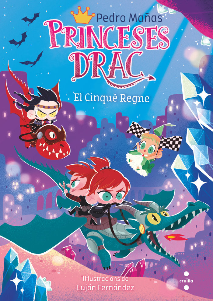 PRINCESES DRAC 15 EL CINQUE REGNE, de MAÑAS ROMERO, PEDRO | portada del libro