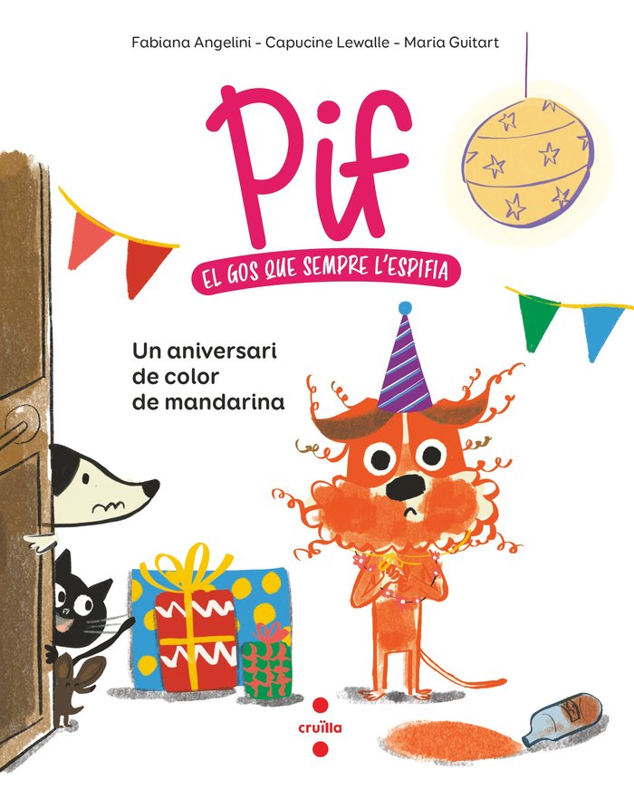 PIF UN ANIVERSARI DE COLOR DE MANDARINA, de ANGELINI, FABIANA | portada del libro