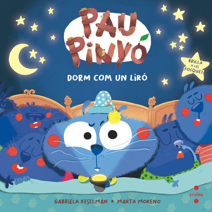 PAU PINYO 6 PAU PINYO DORM COM UN LIRO, de KESELMAN, GABRIELA | portada del libro