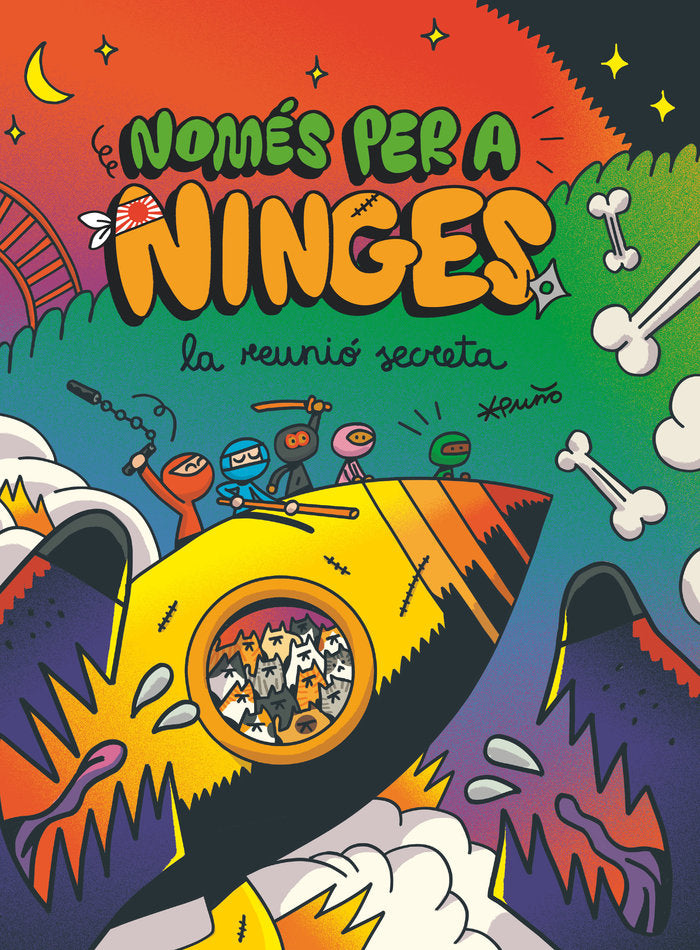 NOMES PER A NINGES 7 LA REUNIO SECRETA, de PUÑO, PUÑO | portada del libro
