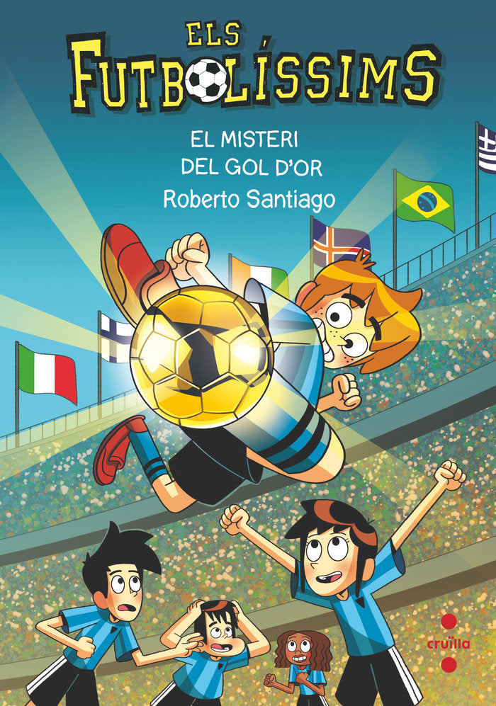 EL MISTERI DEL GOL D´OR, de SANTIAGO, ROBERTO | portada del libro