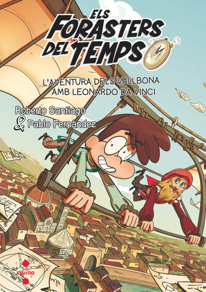 FORASTERS DEL TEMPS 17 LAVENTURA DELS VALLBONA AMB LEO, de SANTIAGO, ROBERTO | portada del libro