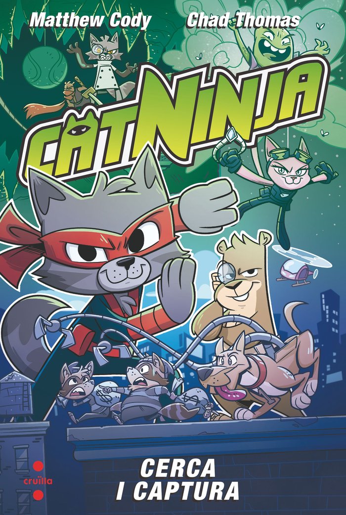 CATNINJA 3 CERCA I CAPTURA, de CODY, MATTHEW | portada del libro