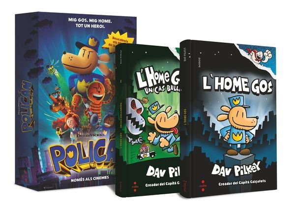 PACK L'HOME GOS 1 I 2, de PILKEY, DAV | portada del libro