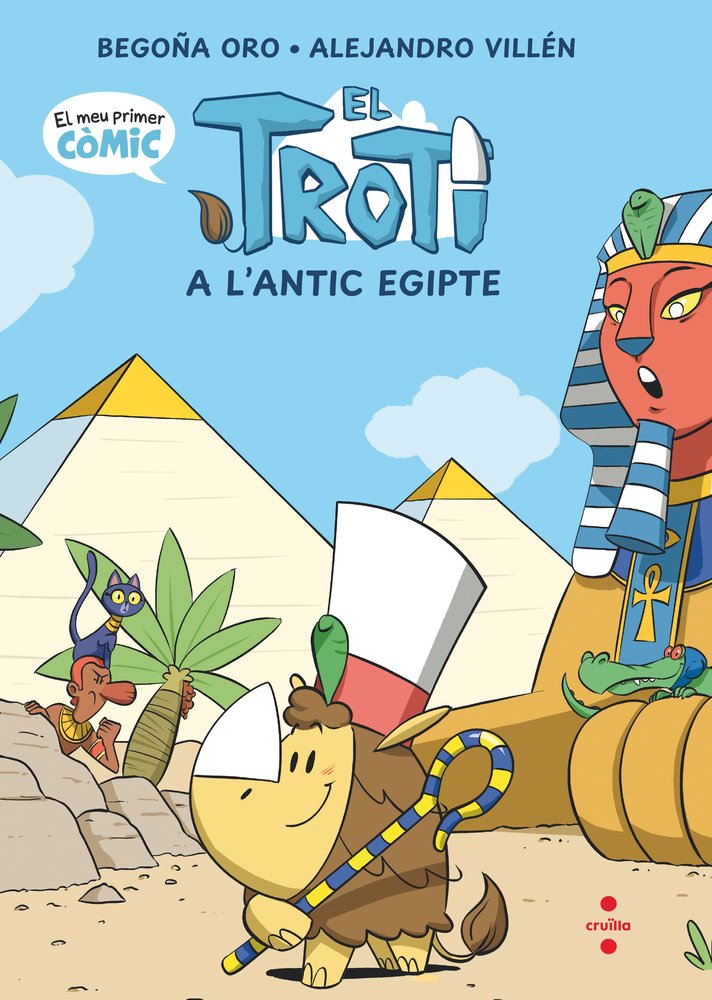 EL TROTI A L´ANTIC EGIPTE, de ORO, BEGOÑA | portada del libro