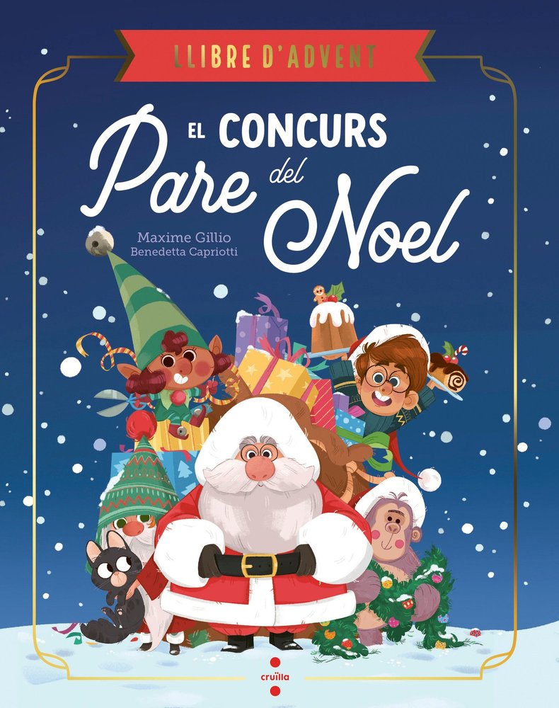 EL CONCURS DEL PARE NOEL, de GILLIO, MAXIME | portada del libro