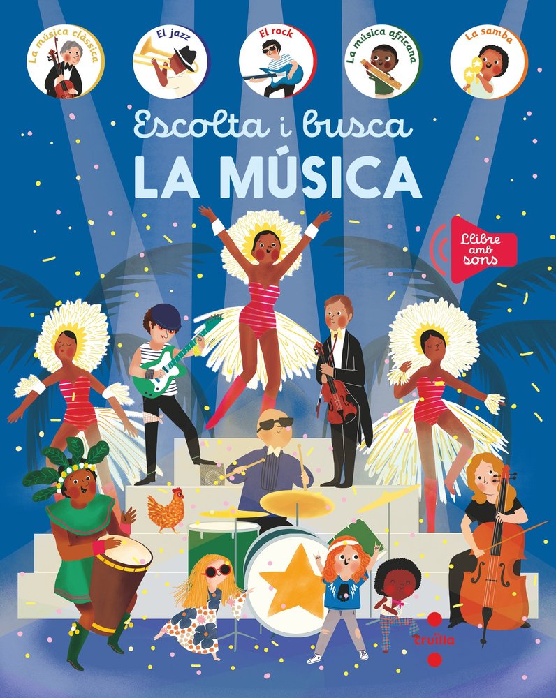 ESCOLTA I BUSCA. LA MUSICA, de EDICIONES LAROUSSE, | portada del libro
