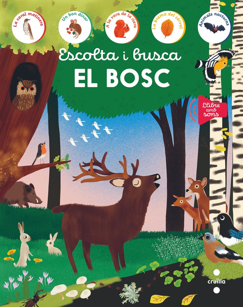 ESCOLTA I BUSCA. EL BOSC, de EDICIONES LAROUSSE, | portada del libro